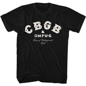 CBGB Omfug Home Of Underground Rock Logo Unisex T-Shirt